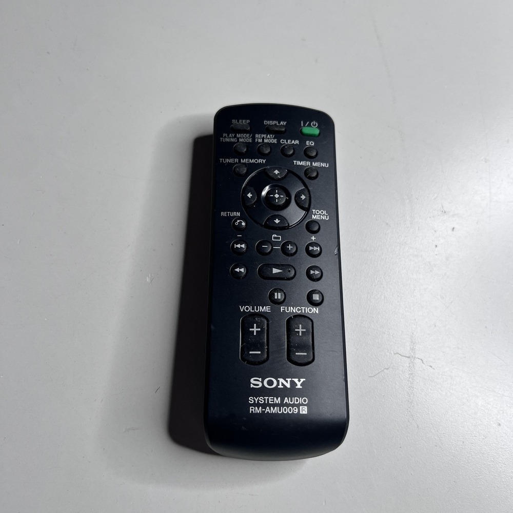 Sony RM-AMU009 System Audio Remote Control Black Wireless‎ OEM Replacement Unit